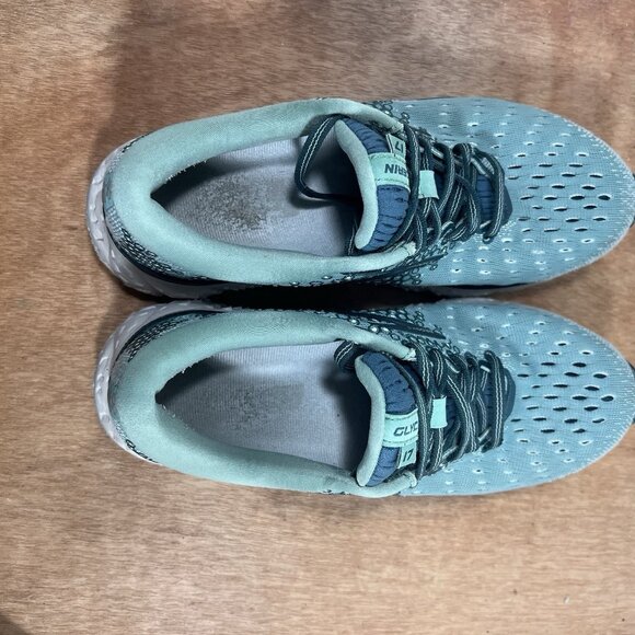 Brooks Glycerin 17 Women Size 8 Green Running Shoes Sneakers - Picture 8 of 9